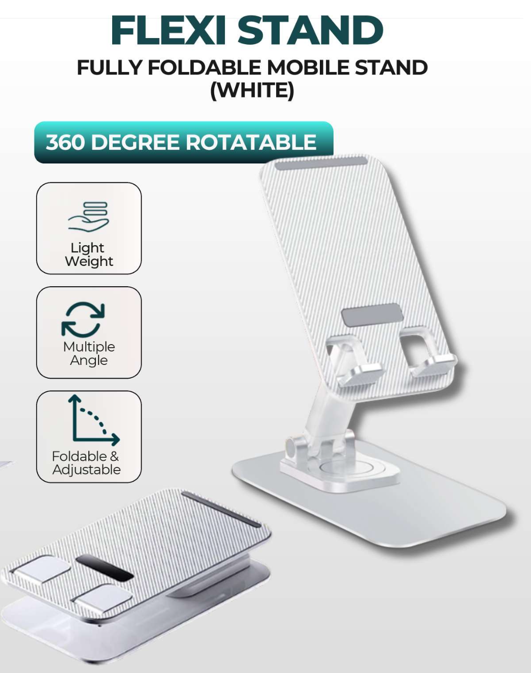 Flexi - Adjustable Foldable Mobile Phone Stand - Wayona